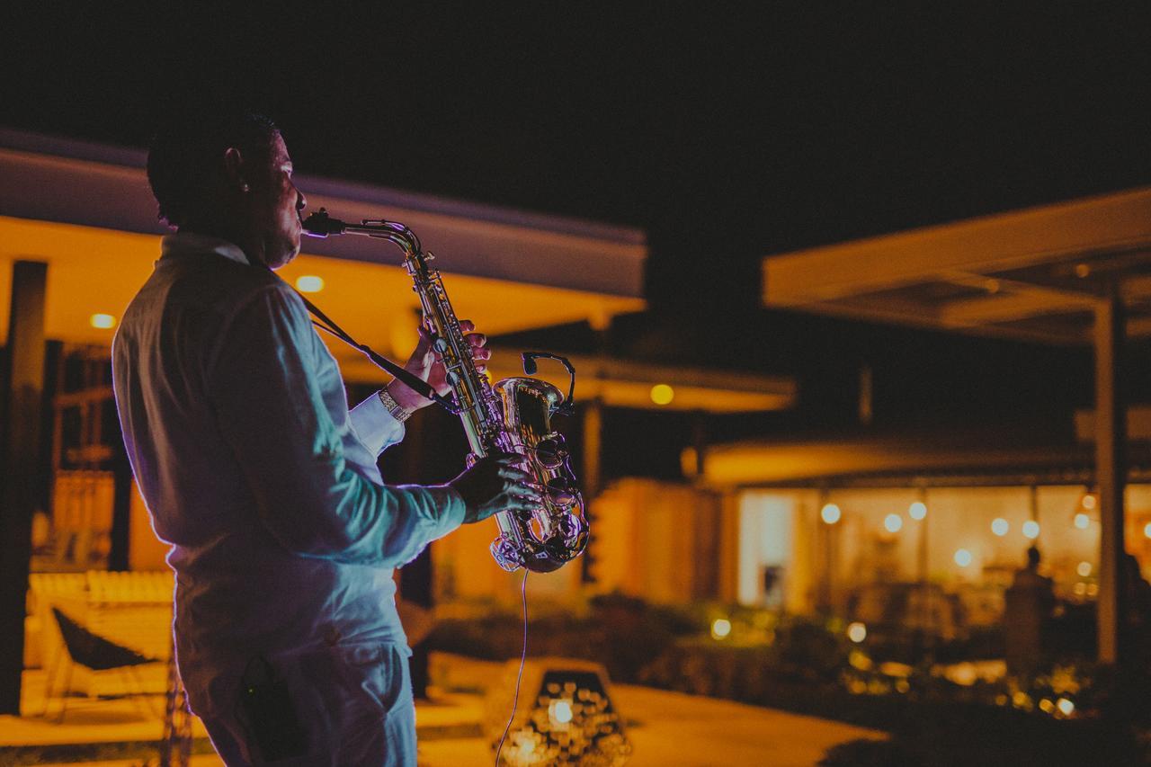 Catalonia Royal Bavaro (Adults Only) Hotel Punta Cana Exterior photo Jazz in the evening